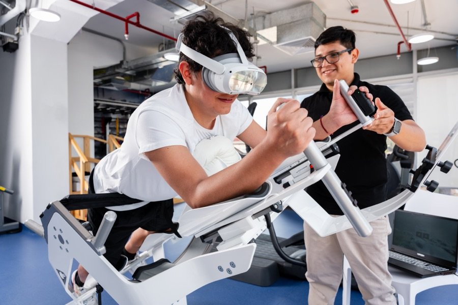 Rehabilitación con realidad virtual en el Centro MDRS